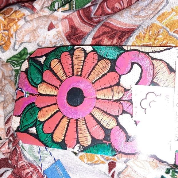 Anthropologie Farm Rio Mosaic Tapered Pants - Picture 7 of 8